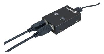 Manhattan USB-A Automatic Sharing Switch, 2x USB-B Ports, 480 Mbps (USB 2.0) von LumaTech