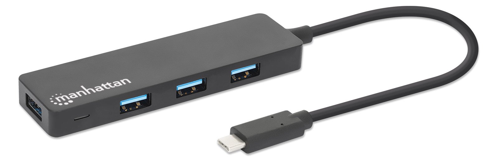 Manhattan USB-C Dock/Hub, Ports (4): USB-A (x4)