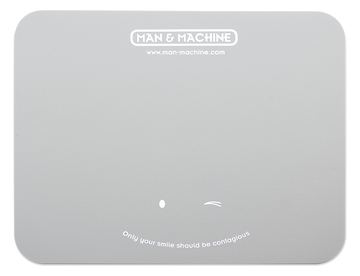 Man-Machine Mousepad 5er Pack Sterilisierbares Mousepad Silikon von LumaTech