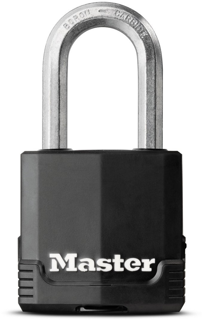 MasterLock 49 mm breites Excell Vorhängeschloss aus beschichtetem Stahl mit Abdeckung und 38 mm langem Bgel