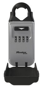 MasterLock 5420EURD - Tragbarer Safe - Grau - Zahlenschloss - Metall - Schlüssel - 72 mm