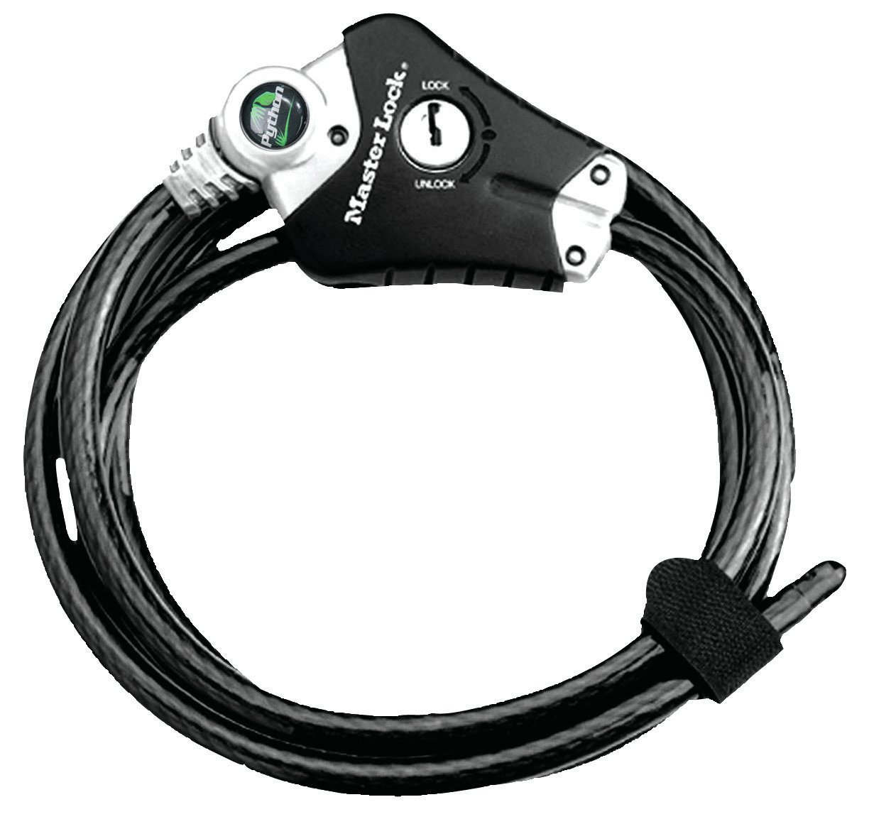 MasterLock 8428EURDPRO - 1,8 m - Schlüssel - Stahl - Schwarz