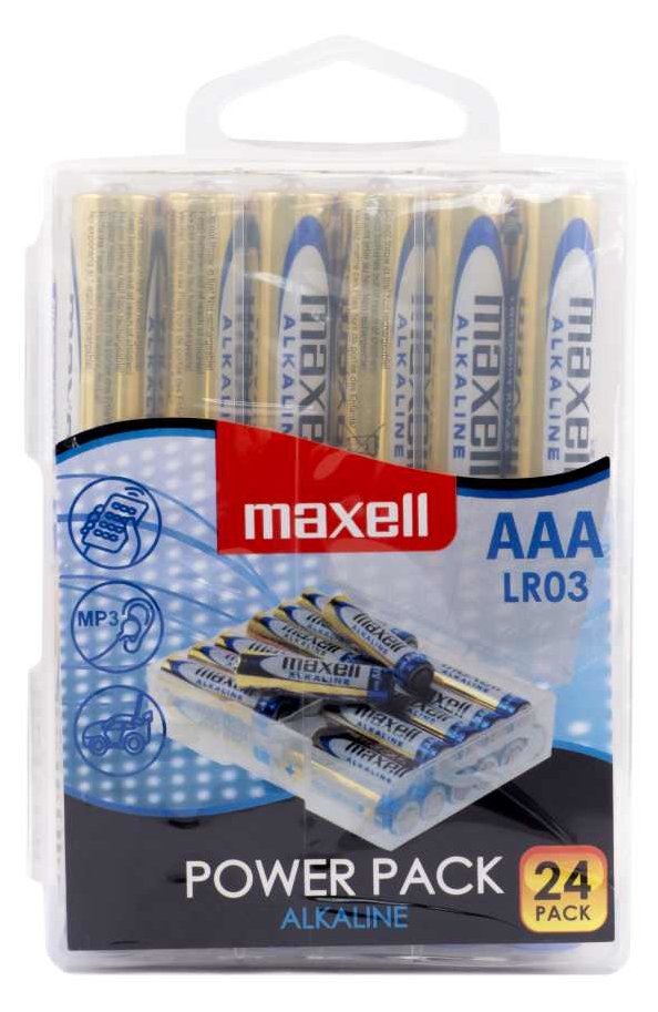 Maxell LR03 - Batterie 24 x AAA - Alkalisch