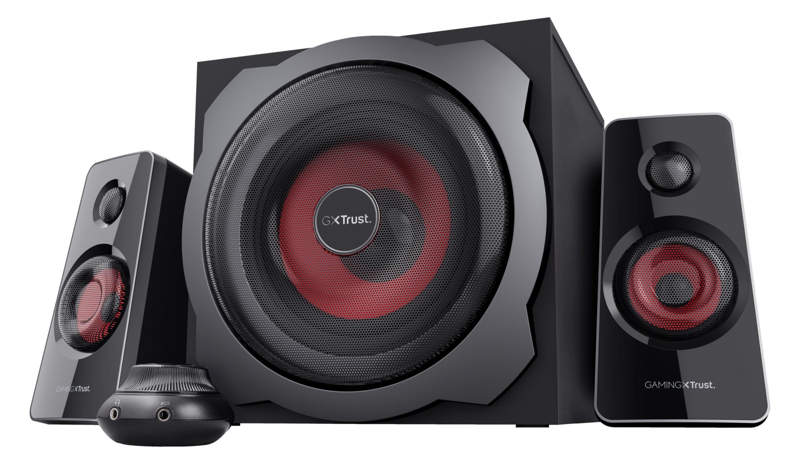 Trust GXT 38 - Lautsprechersystem - für PC - 2.1-Kanal - 60 Watt (Gesamt)