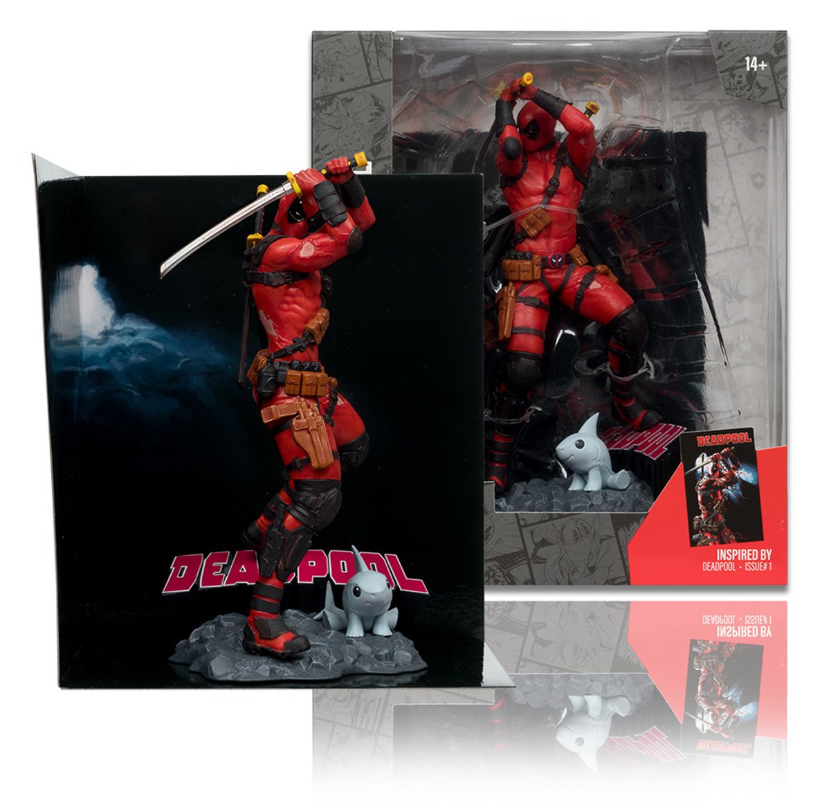 MCFARLANE Marvel Deadpool Scale Collectible 1 10th