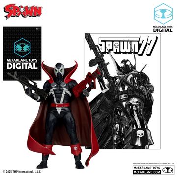 MCFARLANE Spawn Figur mit Comic 7in von LumaTech