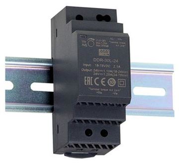 Meanwell MEAN WELL DDR-30G-12 - 30 W - 12 V - RoHS - 35 mm - 54,5 mm - 90 mm von LumaTech