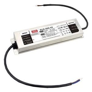 Meanwell MEAN WELL ELG-200-24-3Y - 200 W - IP20 - 100 - 305 V - 24 V - 71 mm - 244 mm von LumaTech