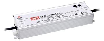 Meanwell MEAN WELL HLG-100H-24B - 96 W - IP67 - 90 - 305 V - 4 A - 24 V - 68 mm von LumaTech