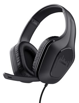 Trust GXT415 ZIROX HEADSET BLACK von LumaTech