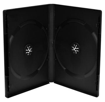 MEDIARANGE DVD-Videobox - Kapazität: 2 CD/DVD - Schwarz (Packung mit 50) von LumaTech