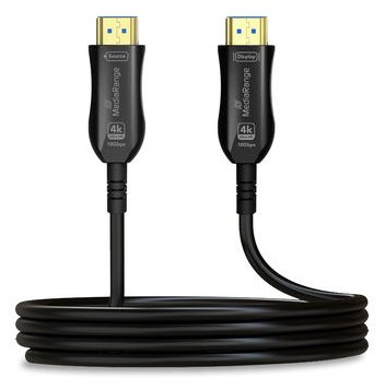 MEDIARANGE HDMI High Speed Ethernet Kabel AOC 18Gibt/s - Kabel - Digital/Display/Video