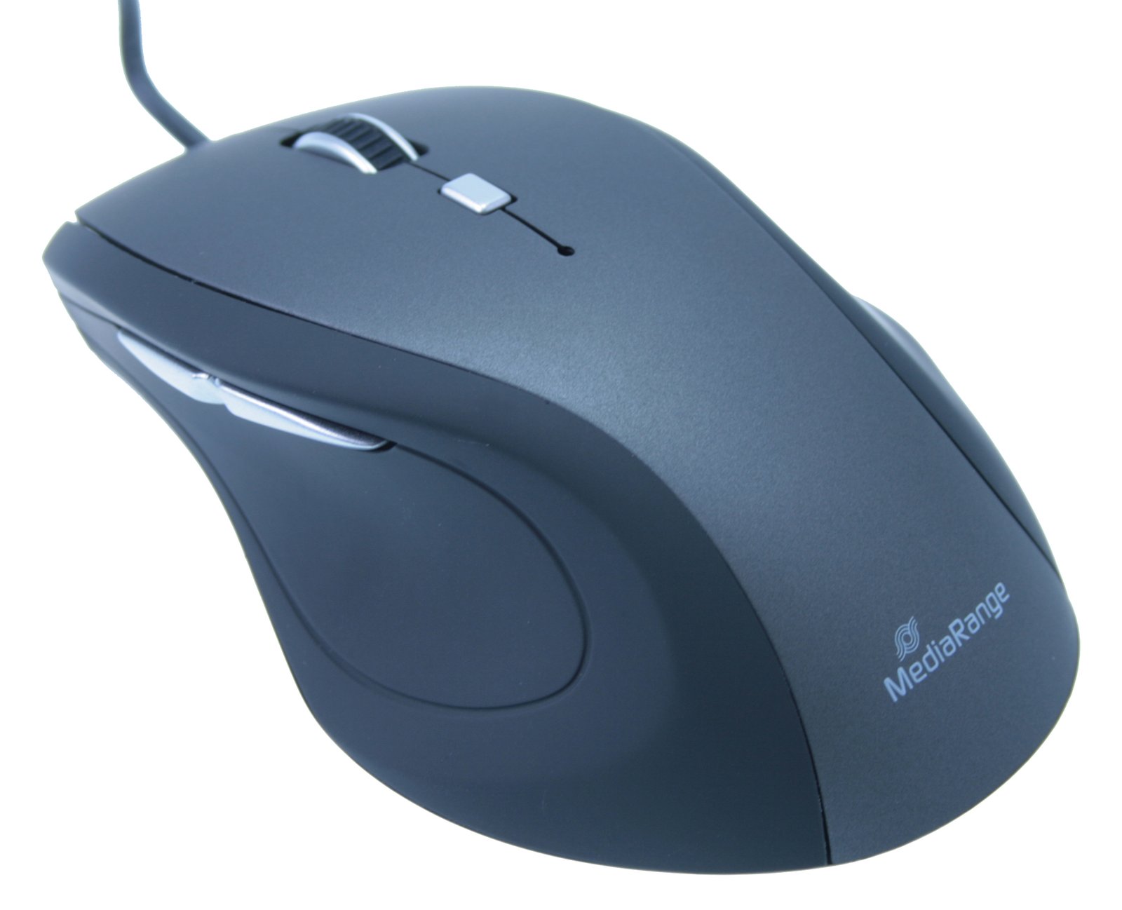 MEDIARANGE Maus - optisch - 5 Tasten - kabelgebunden
