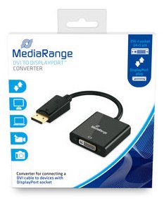 MEDIARANGE MRCS174 - 0,15 m - DVI - DisplayPort - Weiblich - Männlich - Gerade von LumaTech