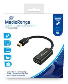 MEDIARANGE MRCS176 - 0,15 m - Mini DisplayPort - HDMI - Männlich - Weiblich - Gerade von LumaTech