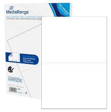 MEDIARANGE MRINK141 - Weiß - Dauerhaft - 210 x 148,5 - A4 - Matte - Laser/Inkjet von LumaTech