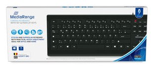 MEDIARANGE MROS101-BE - Volle Größe (100%) - Kabelgebunden - USB - Schwarz - TL: Belgisch, AZERTY