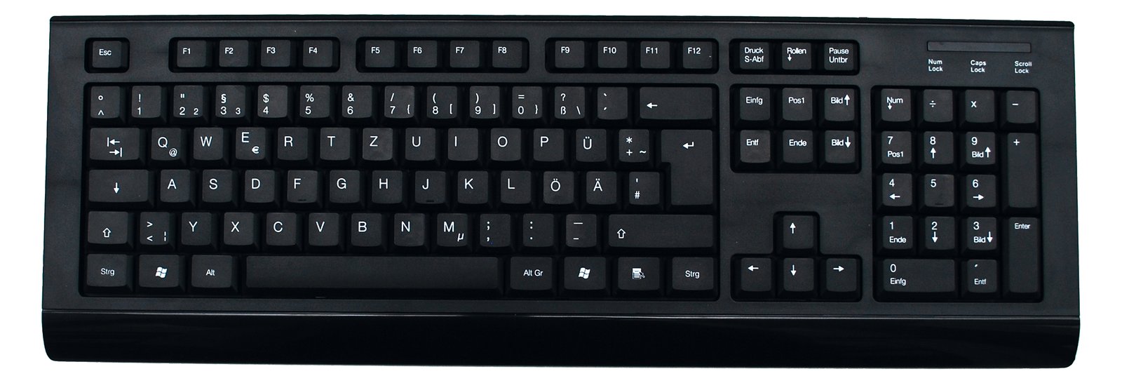 MEDIARANGE MROS104 - Tastatur-und-Maus-Set - kabellos - TL: Deutsch, QWERTZ