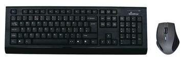 MEDIARANGE MROS104 - Tastatur-und-Maus-Set - kabellos - TL: UK, QWERTY von LumaTech