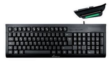 MEDIARANGE MROS114 - Volle Größe (100%) - Kabelgebunden - USB - Schwarz - TL: Deutsch, QWERTZ