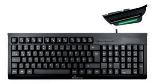 MEDIARANGE MROS114 - Volle Größe (100%) - Kabelgebunden - USB - Schwarz - TL: Deutsch, QWERTZ