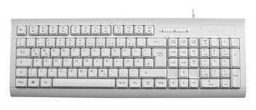 MEDIARANGE MROS116 - Volle Größe (100%) - Kabelgebunden - USB - Weiß - TL: Deutsch, QWERTZ von LumaTech