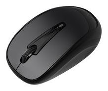 MEDIARANGE MROS216 - Maus - optisch - 3 Tasten - kabellos - 2.4 GHz - kabelloser Empfänger (USB)