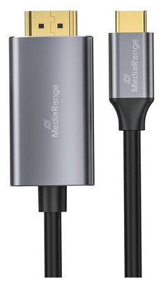 MEDIARANGE USB-C 3.2 Gen. auf HDMI Video-Adapterkabel - Digital/Daten - Digital/Display/Video