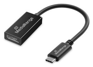 MEDIARANGE USB-C zu DP Audio/Video Konverter sw - Audio/Multimedia - Digital/Daten von LumaTech
