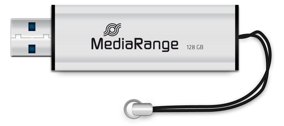 MEDIARANGE USB-Flash-Laufwerk - 128 GB - USB 3.0