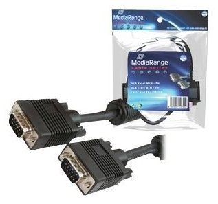 MEDIARANGE VGA-Kabel - HD-15 (VGA) (M) zu HD-15 (VGA) von LumaTech