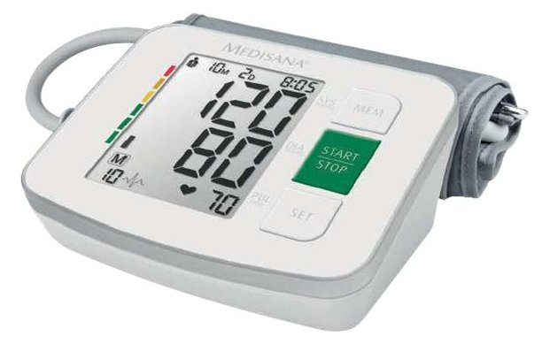 Medisana GmbH Medisana BU 512 - Oberarm - Automatisch - Weiß - 2 Benutzer - LCD - AA