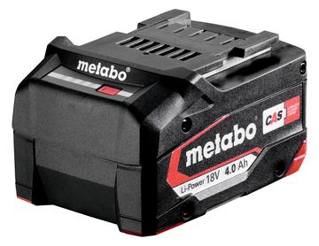 Metabo 625027000 - Akku - Lithium-Ion (Li-Ion) - 4 Ah - 18 V - Bohrer - Schwarz von LumaTech