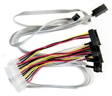 Microchip Technology Microchip Adaptec - Internes SAS-Kabel - mit Sidebands - SAS 6Gbit/s - 4-Lane - 4x Mini SAS HD von LumaTech