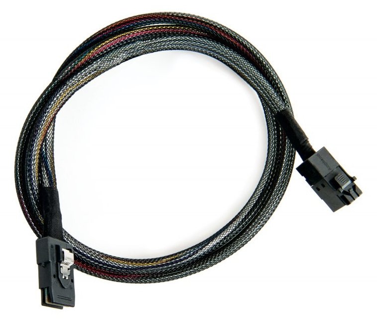 Microchip Technology Microchip Adaptec - Internes SAS-Kabel - SAS 6Gbit/s - 4-Lane - 4x Mini SAS HD (SFF-8643) von LumaTech