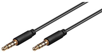 MicroConnect Audiokabel - 4-poliger Mini-Stecker männlich zu 4-poliger Mini-Stecker männlich von LumaTech
