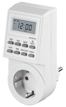 MicroConnect GRUTIMER1 Weiß Daily/Weekly timer Elektrischer Timer von LumaTech
