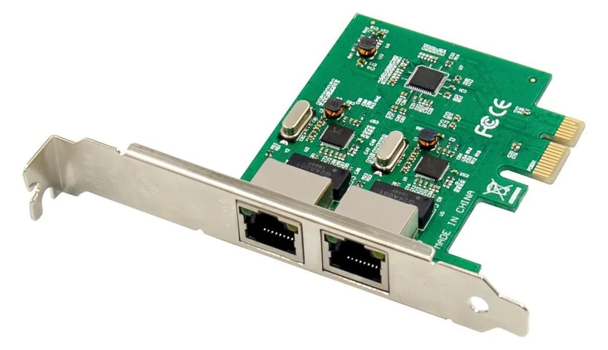 MicroConnect MC-PCIE-712 - PCIe - RJ-45 - Weiblich - Grün - Silber - 45 g - 70 g, Ansicht 2