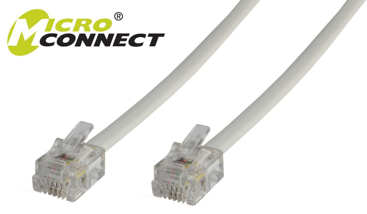 MicroConnect Modular - Telefonkabel - RJ-11 (6-polig)