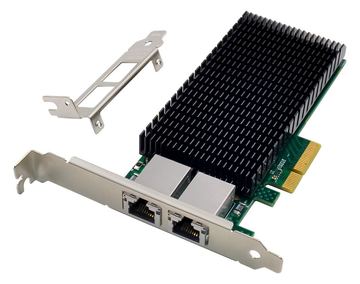 MicroConnect Network Card PCIe x4 X540-T2 Dual-10GbE von LumaTech