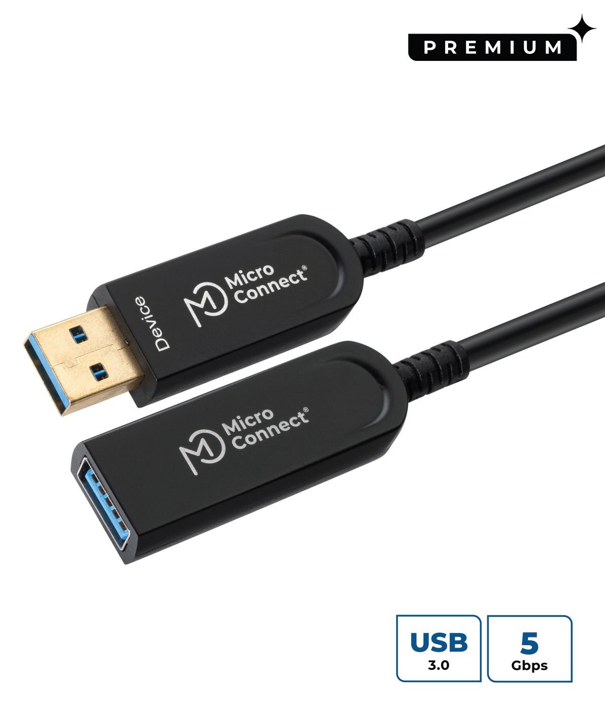 MicroConnect Premium - USB-Verlängerungskabel - USB Typ A (M)