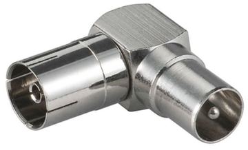 MicroConnect RF-Adapter - F-Stecker weiblich zu F-Stecker männlich von LumaTech