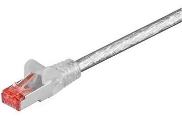 MicroConnect SSTP60025T 0.25m Cat6 S/FTP (S-STP) Transparent Netzwerkkabel von LumaTech