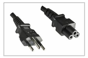 MicroConnect Stromkabel - IEC 60320 C5 zu NBR 14136 (M) von LumaTech