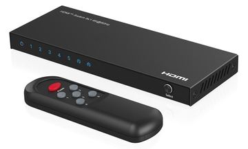 MicroConnect Switch - Fernbedienung - 5 x HDMI von LumaTech