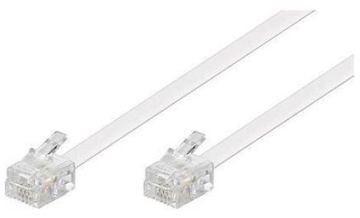 MicroConnect Telefonkabel - RJ-11 (M) zu RJ-11 (M) von LumaTech