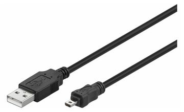 MicroConnect USB 2.0 - USB-Kabel - Mini-USB, 8-polig (M) von LumaTech