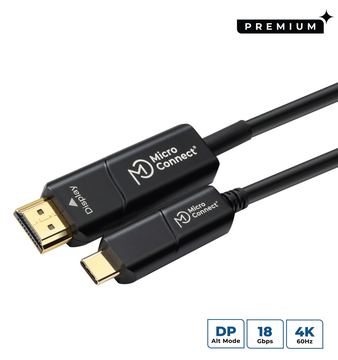 MicroConnect USB3.1CHDMI10OP - 10 m - USB Typ-C - HDMI - Männlich - Männlich - Gerade von LumaTech