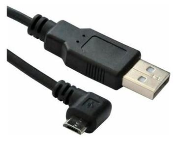 MicroConnect USBABMICRO3ANG - 3 m - Micro-USB B - USB A - 2.0 - 480 Mbit/s - Schwarz von LumaTech