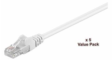 MicroConnect V-UTP515WVP 15m Cat5e U/UTP (UTP) Weiß Netzwerkkabel von LumaTech